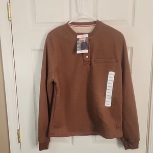 Coleman Brown Crewneck Sweater Soft Comfortable Fit